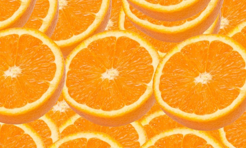 Обои фрукты, апельсины, дольки, цитрусы, цитрусовые, fruit, oranges, slices, citrus разрешение 2880x1800 Загрузить