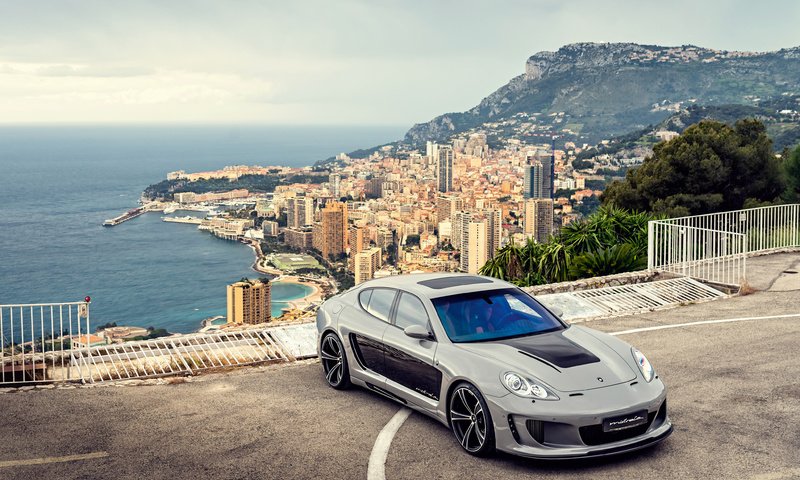 Обои вид сверху, авто, порш, panamera, the view from the top, auto, porsche разрешение 4096x2731 Загрузить