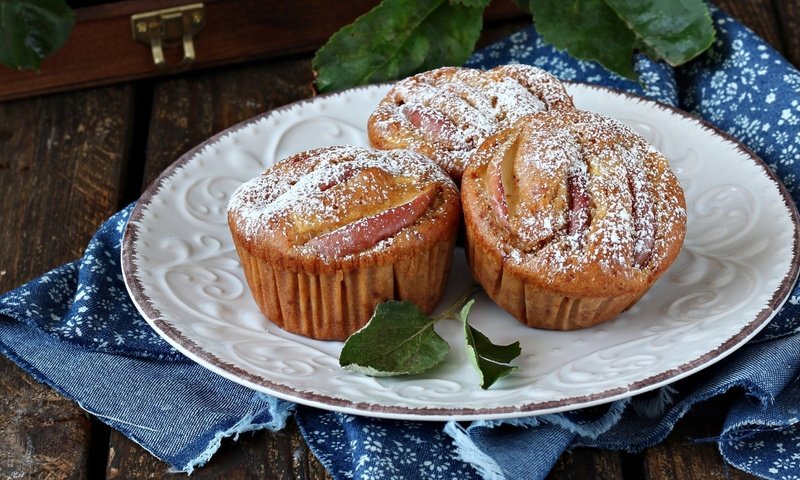 Обои сладкое, десерт, сахарная пудра, кексы, маффины, sweet, dessert, powdered sugar, cupcakes, muffins разрешение 1920x1080 Загрузить