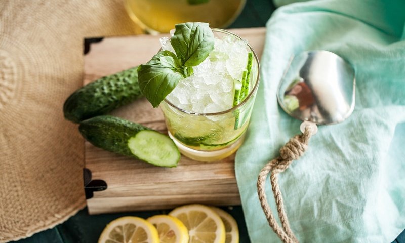 Обои мята, напиток, лёд, лимон, цитрус, mint, drink, ice, lemon, citrus разрешение 2048x1339 Загрузить