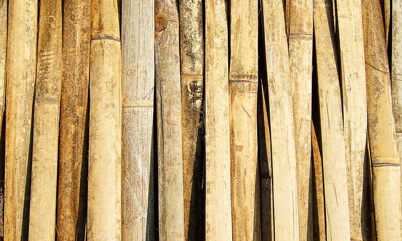 Обои текстура, стена, бамбук, древесина, texture, wall, bamboo, wood разрешение 2848x2136 Загрузить