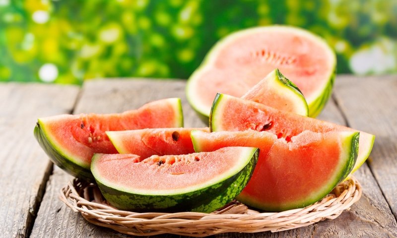 Обои арбуз, дольки, watermelon, slices разрешение 1920x1200 Загрузить