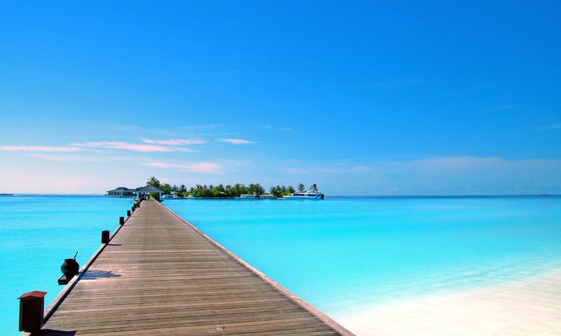 Обои море, пляж, остров, тропики, мальдивы, sea, beach, island, tropics, the maldives разрешение 5120x3200 Загрузить