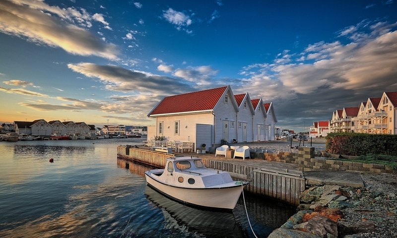 Обои лодки, причал, норвегия, orway, krehamn, boats, pier, norway разрешение 1920x1200 Загрузить