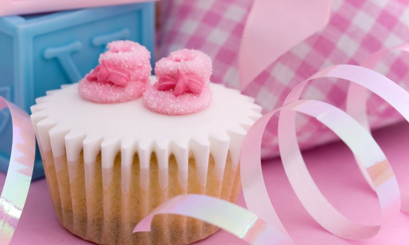 Обои ленточка, день рождения, кекс, крем, ribbon, birthday, cupcake, cream разрешение 7480x4986 Загрузить