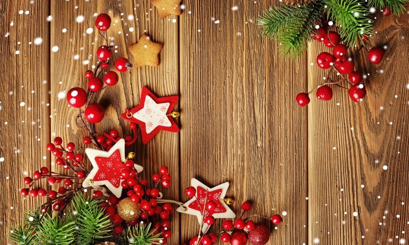 Обои новый год, звезды, рождество, елочные украшения, new year, stars, christmas, christmas decorations разрешение 2880x1800 Загрузить