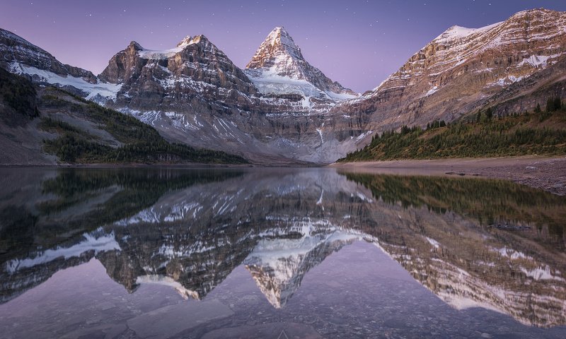 Обои озеро, горы, природа, зима, отражение, пейзаж, lake, mountains, nature, winter, reflection, landscape разрешение 1920x1200 Загрузить