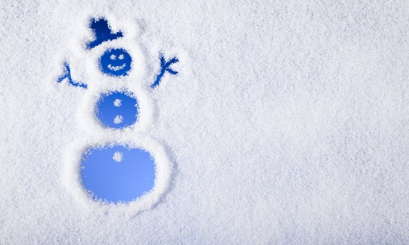 Обои рисунок, снег, новый год, зима, снеговик, рождество, figure, snow, new year, winter, snowman, christmas разрешение 2560x1600 Загрузить