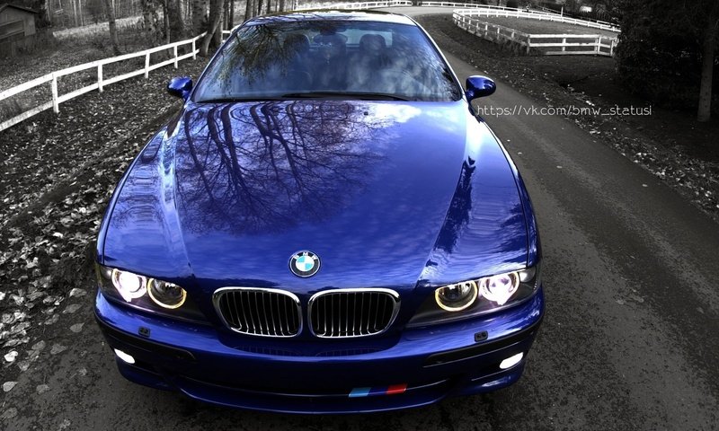 Обои синяя, бмв, седан, blue, bmw, sedan разрешение 1920x1200 Загрузить