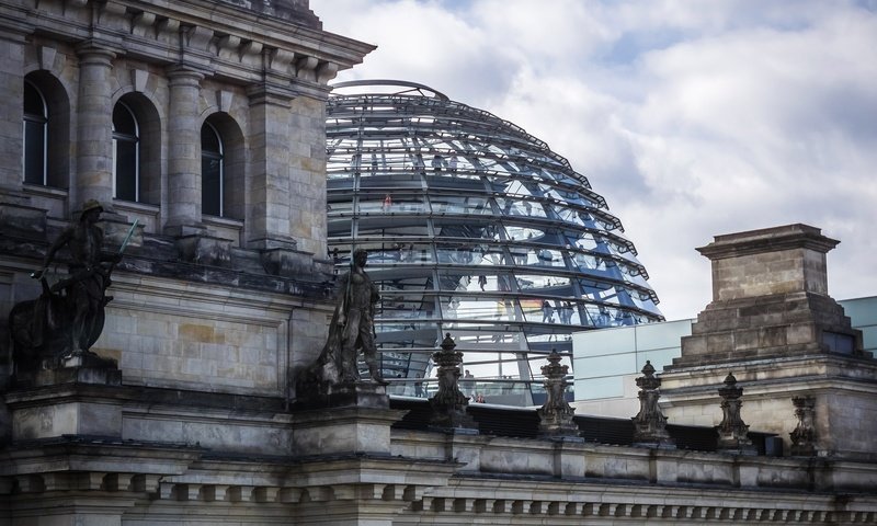 Обои германия, купол, берлин, рейхстаг, germany, the dome, berlin, the reichstag разрешение 2048x1443 Загрузить