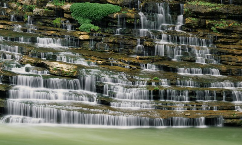 Обои река, водопад, сша, каскад, теннесси, river, waterfall, usa, cascade, tn разрешение 1920x1080 Загрузить