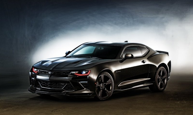 Обои черный, concept, шевроле, камаро, black, chevrolet, camaro разрешение 2560x1600 Загрузить