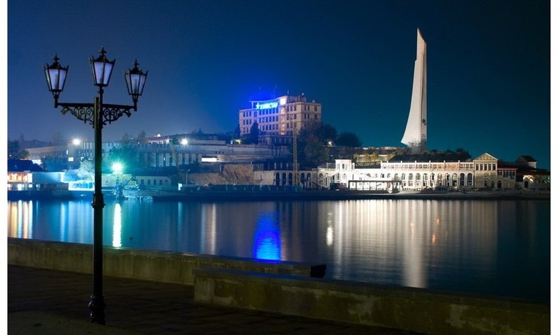 Обои вечер, море, фонарь, севастополь, the evening, sea, lantern, sevastopol разрешение 2104x1422 Загрузить