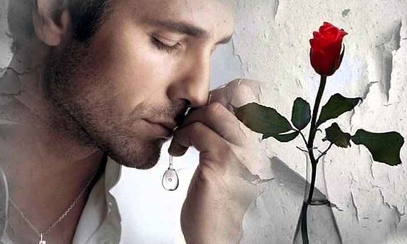 Обои грусть, роза, мужчина, печаль, sadness, rose, male разрешение 1940x1455 Загрузить