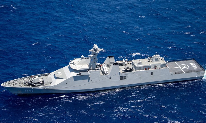 Обои фрегат, вмс индонезии, kri martadinata (331), frigate, the navy of indonesia разрешение 2112x1188 Загрузить