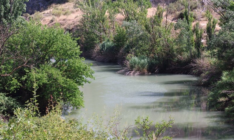 Обои вода, река, природа, отражение, испания, растительность, water, river, nature, reflection, spain, vegetation разрешение 2000x1338 Загрузить