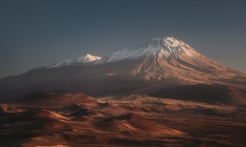 Обои горы, вулкан, антон ростовский, mountains, the volcano, anton rostov разрешение 2100x1400 Загрузить