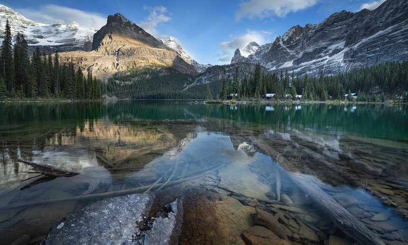 Обои озеро, природа, lake, nature разрешение 2000x1208 Загрузить