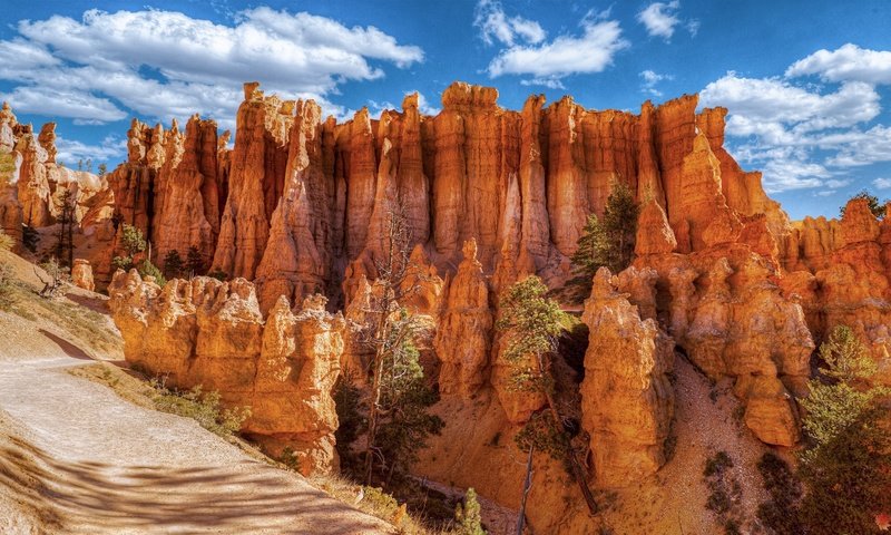 Обои горы, скалы, национальный парк брайс-каньон, каньоны, mountains, rocks, national park bryce canyon, canyons разрешение 3072x1824 Загрузить