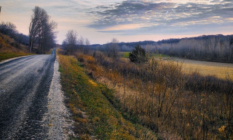 Обои поле, осень, field, autumn разрешение 3840x2160 Загрузить