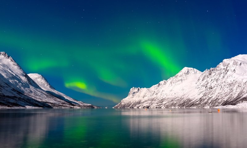 Обои северное сияние, northern lights разрешение 3840x2160 Загрузить