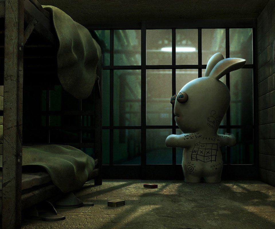 Обои кролик, тюрьма, камера, rabbit, prison, camera разрешение 1920x1200 Загрузить