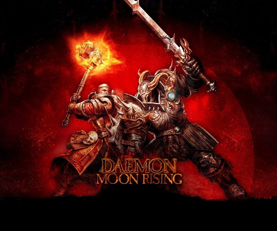 Обои daemon moon rising, сражение, the battle разрешение 1920x1200 Загрузить