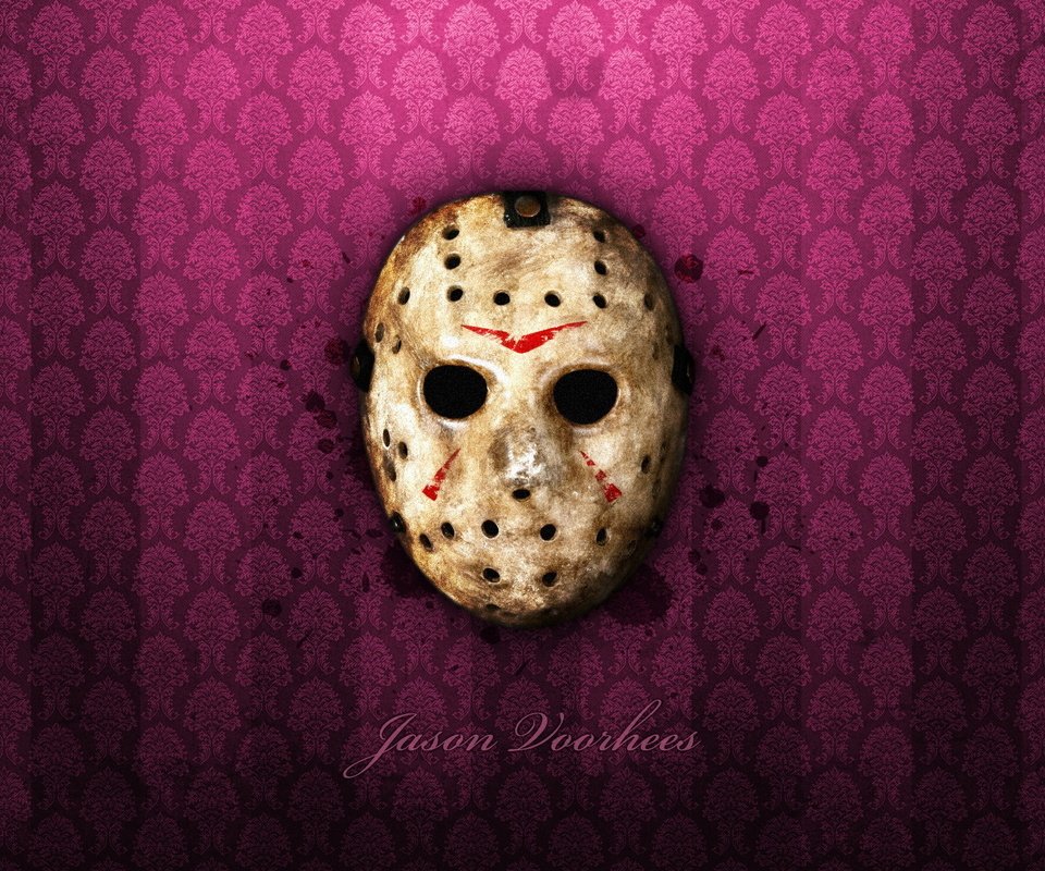 Обои маска, пятница 13, ужас, джейсон, валлпапер, mask, friday the 13th, horror, jason, wallpaper разрешение 1920x1200 Загрузить