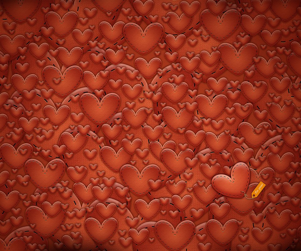 Обои текстуры, красный, сердечки, день валентина, texture, red, hearts, valentine's day разрешение 2560x1600 Загрузить