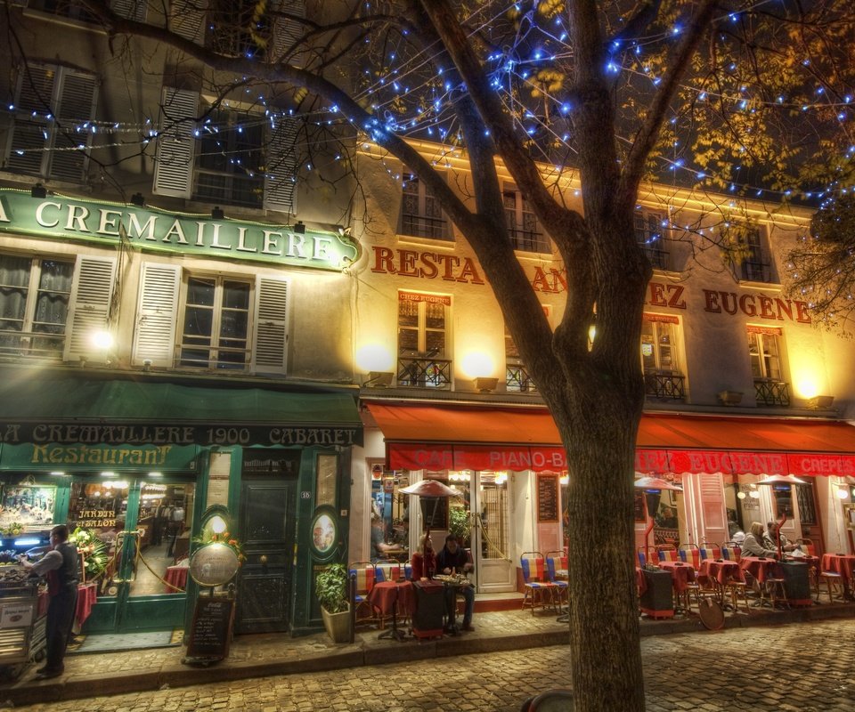 Обои огни, люди, улица, la cremaillere, франци, lights, people, street, france разрешение 4288x2848 Загрузить