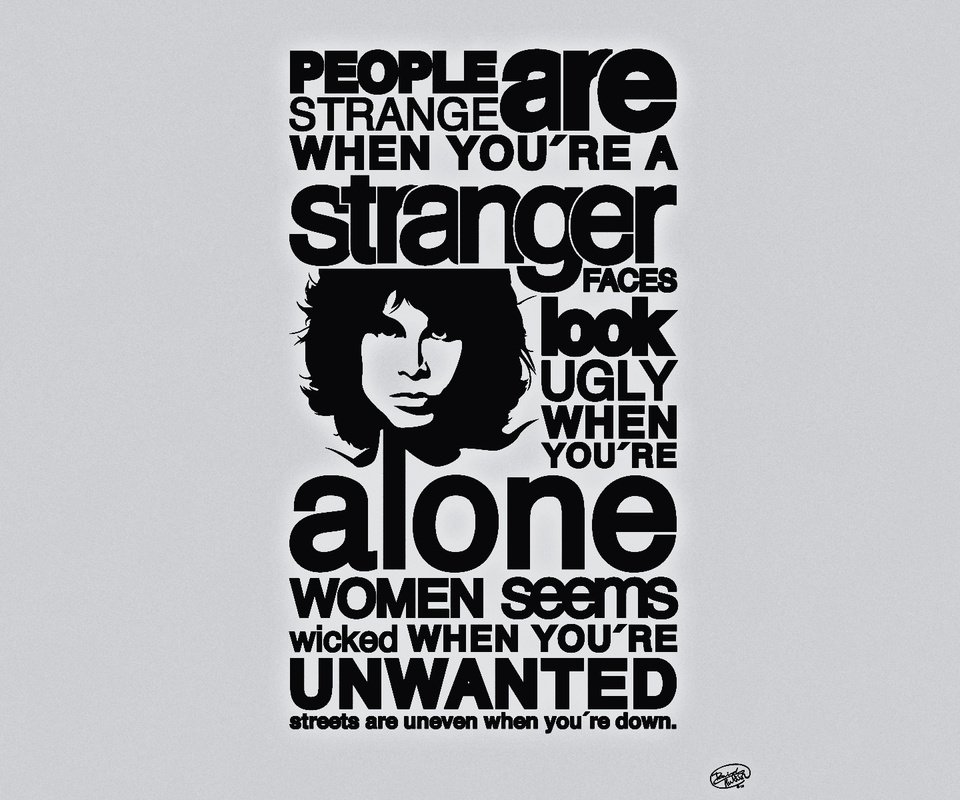 Обои текст, the doors, джим моррисон, text, jim morrison разрешение 1980x1200 Загрузить