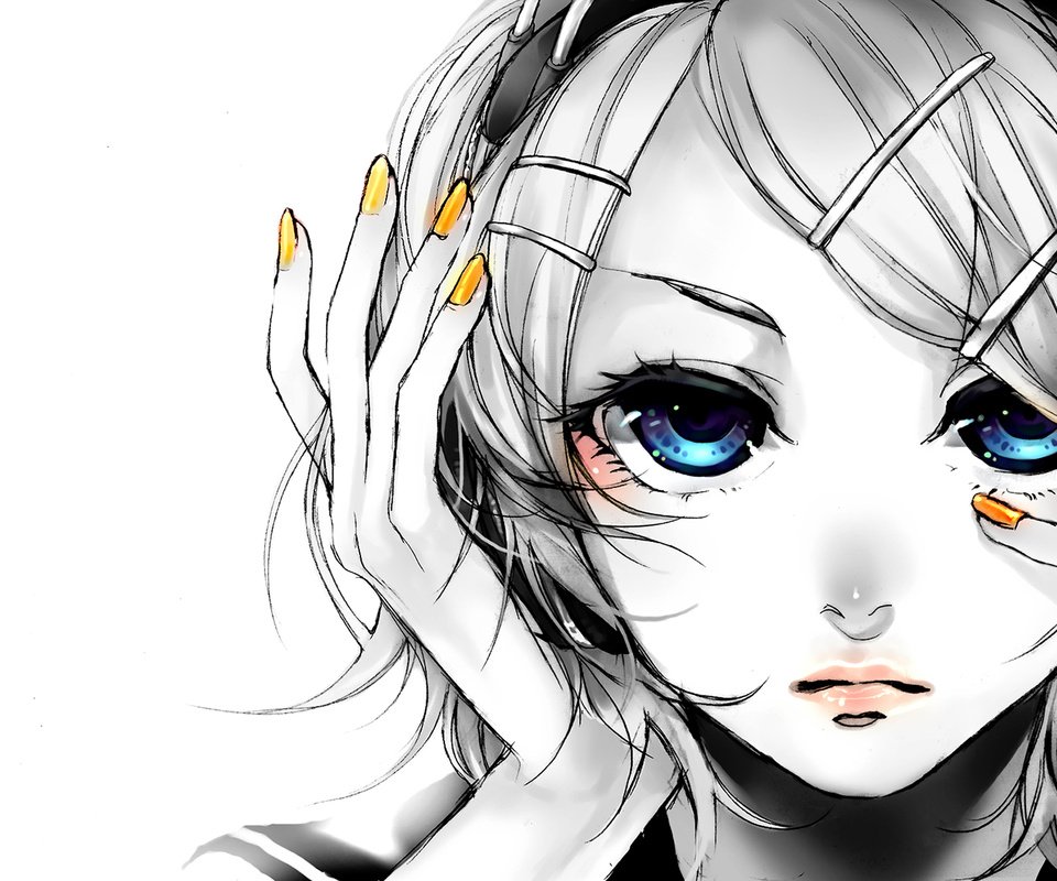 Обои вокалоид, kagamine rin, vocaloid разрешение 1920x1200 Загрузить