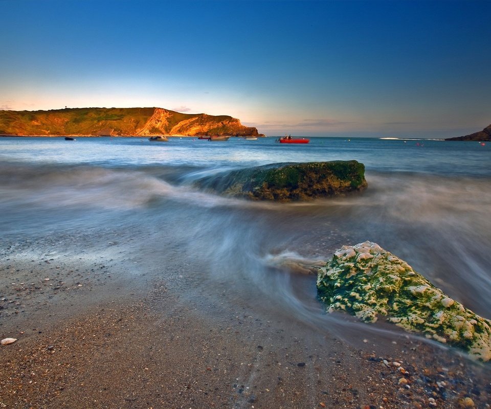 Обои вода, камни, берег, water, stones, shore разрешение 1920x1200 Загрузить