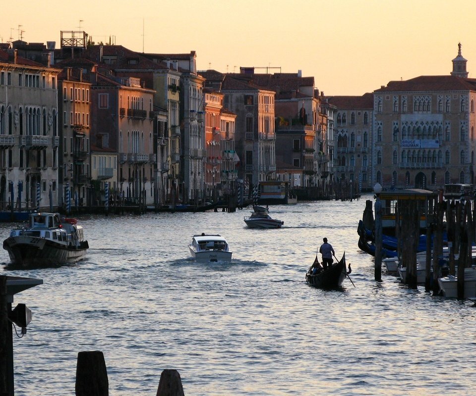 Обои венеция, гондола, италия, venice, gondola, italy разрешение 1920x1200 Загрузить