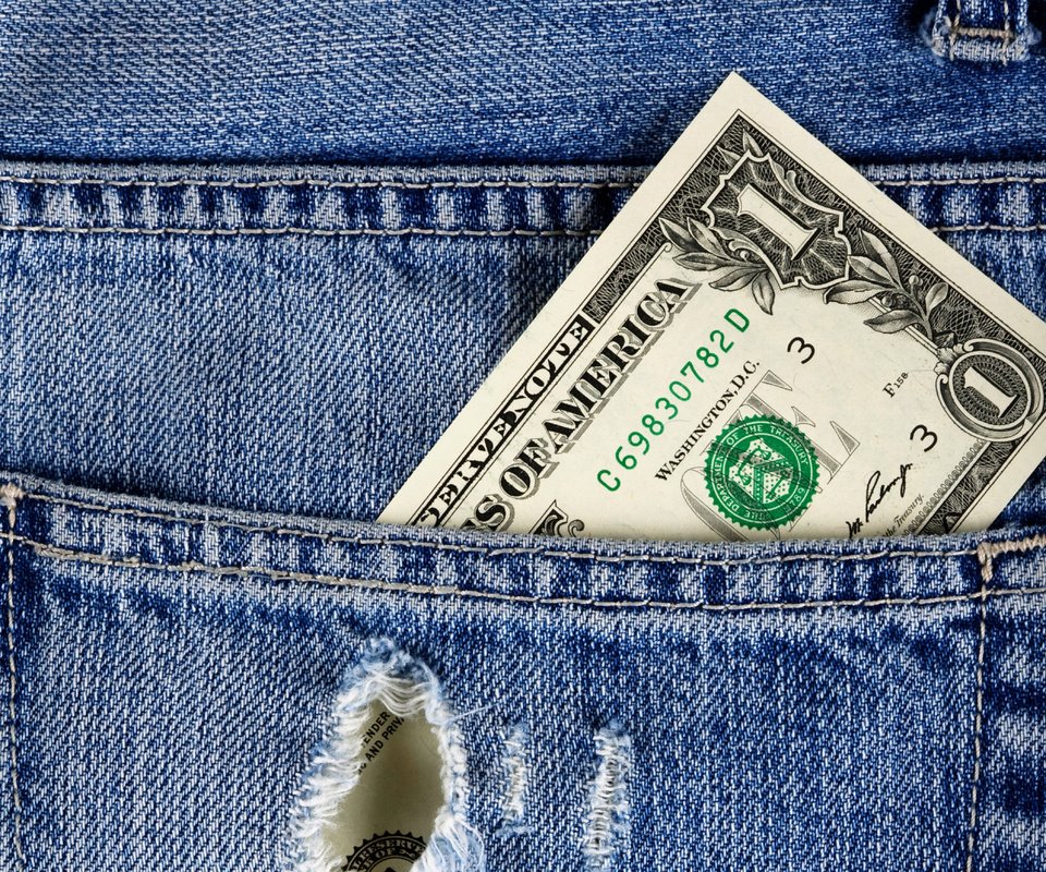 Обои джинсы, ткань, деньги, доллар, карман, jeans, fabric, money, dollar, pocket разрешение 5184x3472 Загрузить