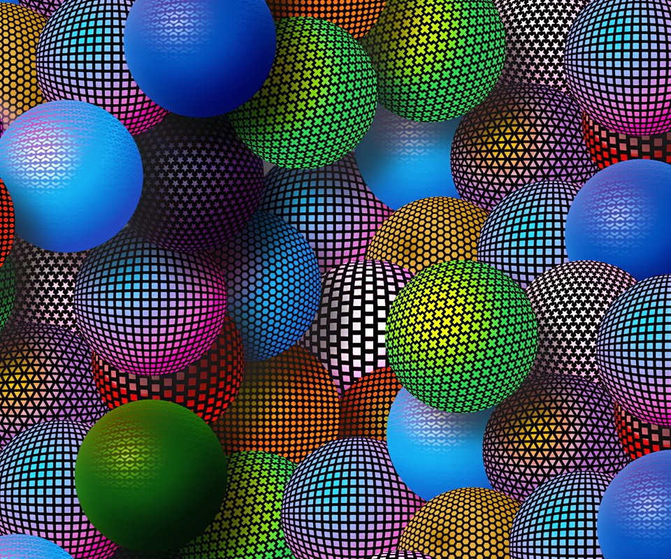 Обои разноцветные, шарики, colorful, balls разрешение 1920x1200 Загрузить