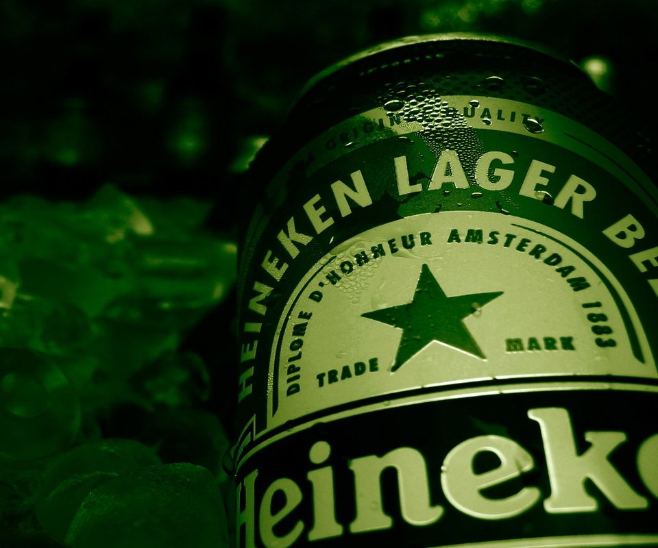 Обои зелёный, бутылка, пиво, heineken, green, bottle, beer разрешение 1920x1200 Загрузить