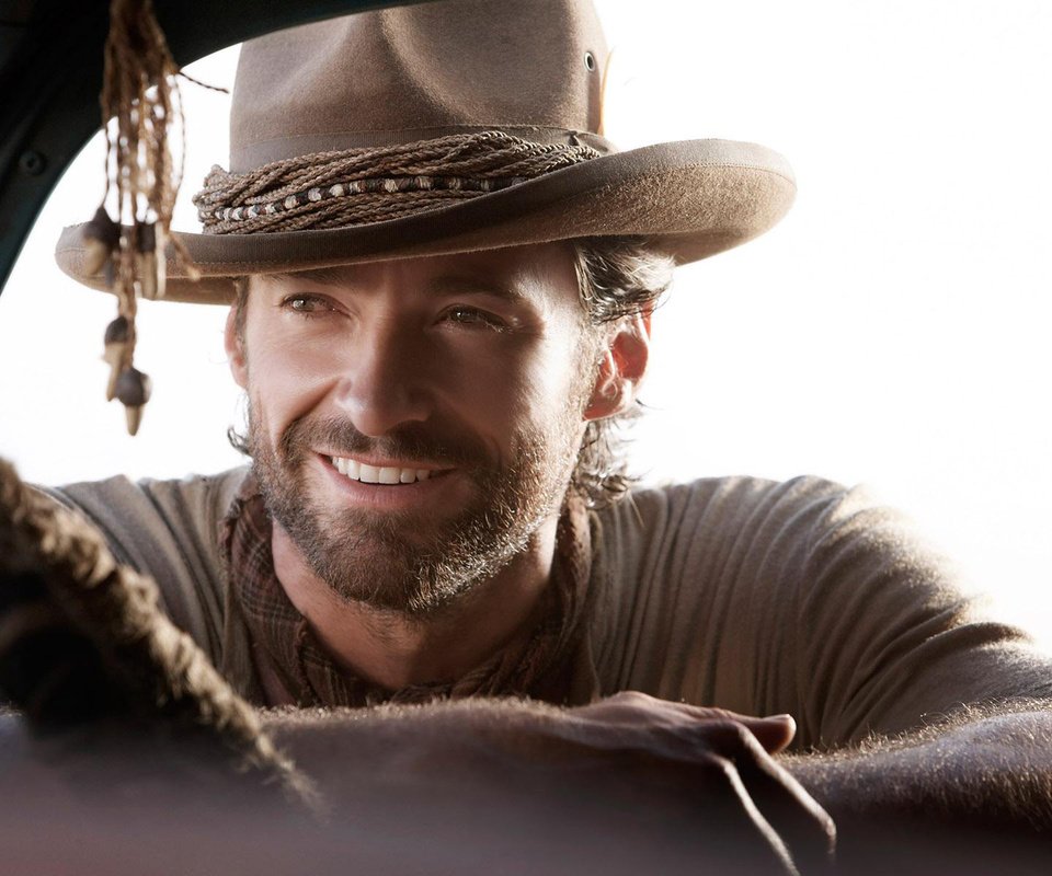 Обои улыбка, актёр, хью джекман, шляпа, smile, actor, hugh jackman, hat разрешение 1920x1200 Загрузить