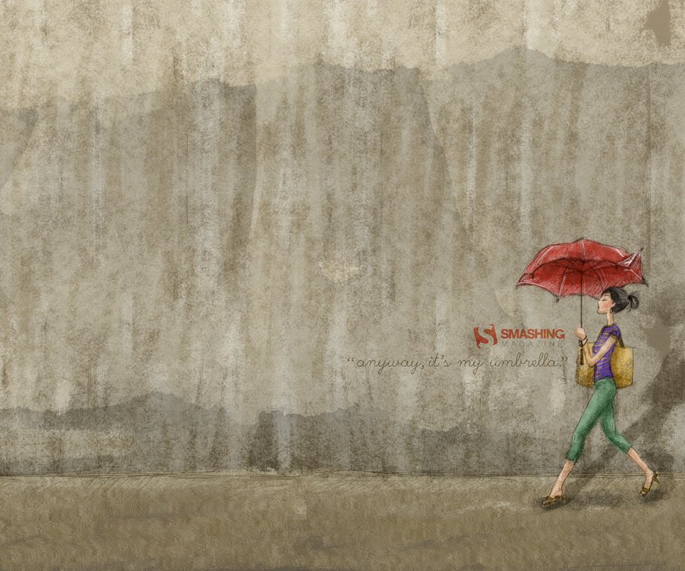 Обои девушка, стена, зонт, girl, wall, umbrella разрешение 1920x1200 Загрузить