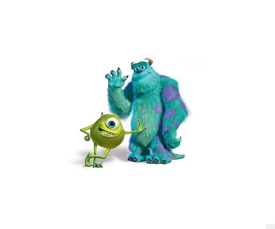 Обои монстры, корпорация монстров, monsters, monsters inc. разрешение 1920x1080 Загрузить