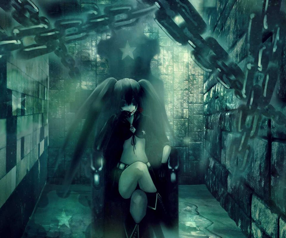 Обои black rock shooter разрешение 1920x1200 Загрузить