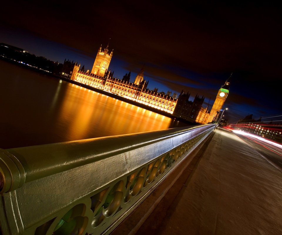 Обои ночь, биг-бен, огни, вестминстер, мост, река темза, вестминстерский мост, лондон, город, башня, мегаполис, сумерки, night, big ben, lights, westminster, bridge, london, the city, tower, megapolis, twilight разрешение 1920x1080 Загрузить