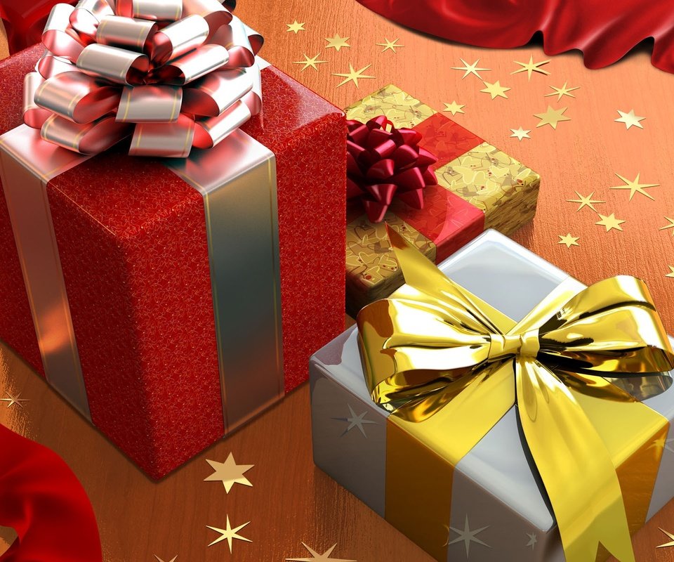 Обои новый год, зима, подарки, new year, winter, gifts разрешение 1920x1200 Загрузить