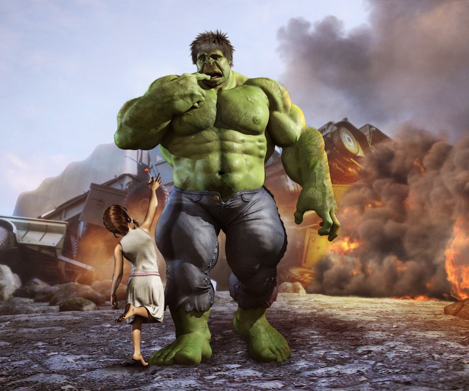 Обои девочька, халк, hulky, were, hulk разрешение 2500x1550 Загрузить