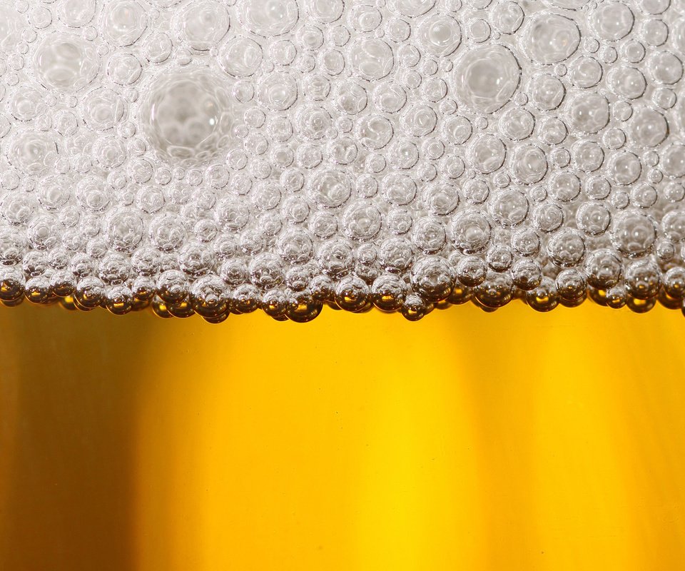 Обои макро, пиво, пена, macro, beer, foam разрешение 1920x1440 Загрузить