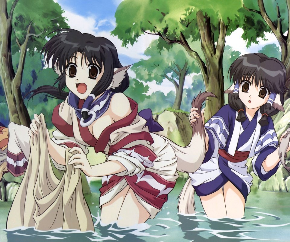 Обои aruruw, eruruw, utawarerumono разрешение 3296x2306 Загрузить