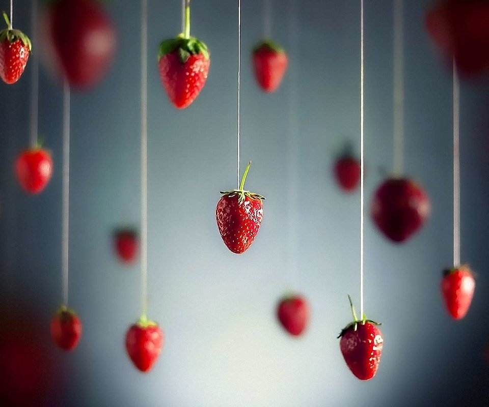 Обои ягода, клубника, berry, strawberry разрешение 1920x1200 Загрузить