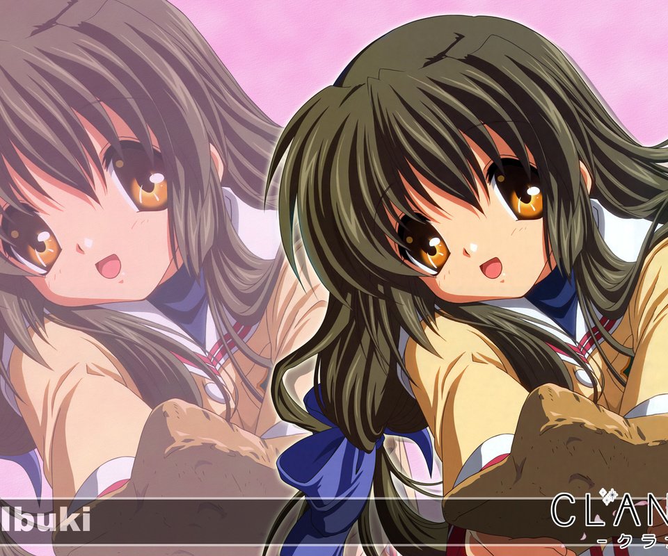 Обои clannad, ibuki fuuko разрешение 1920x1200 Загрузить