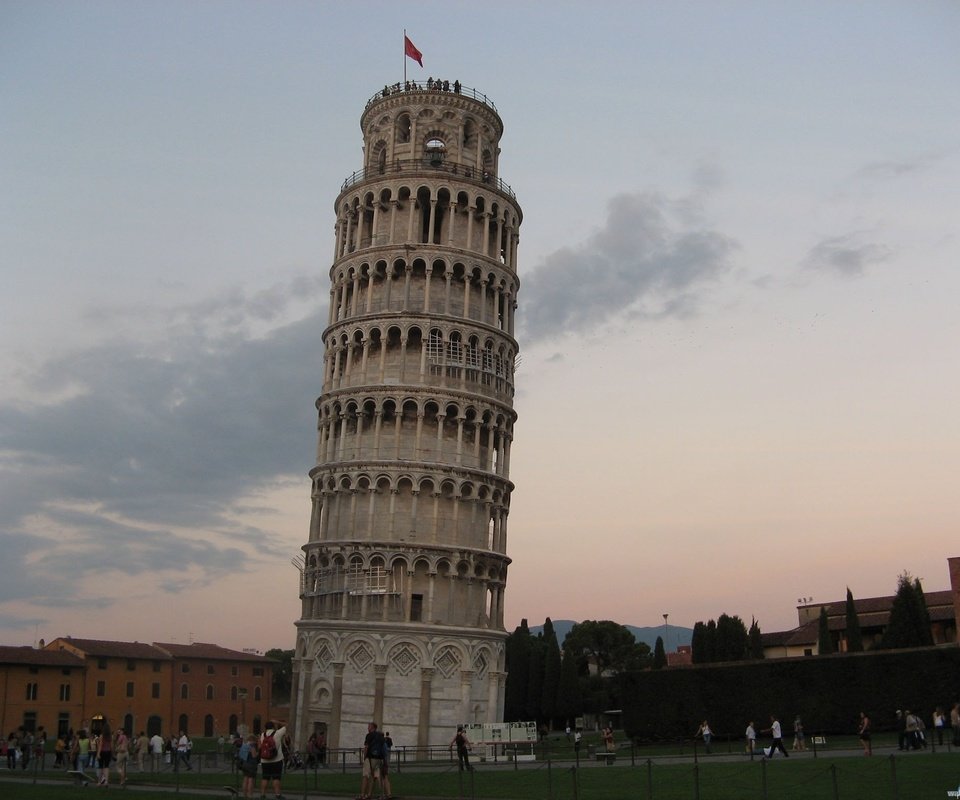 Обои италия, пизанская башня, пиза, italy, the leaning tower of pisa, pisa разрешение 2048x1536 Загрузить