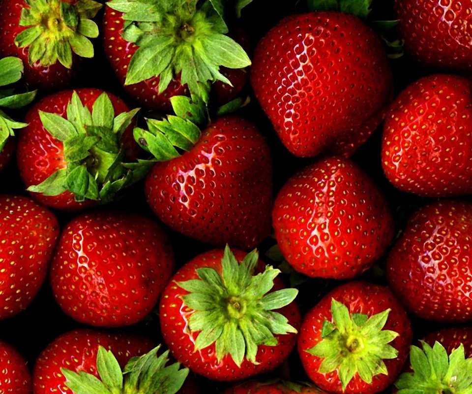 Обои ягода, клубника, спелая, berry, strawberry, ripe разрешение 1920x1200 Загрузить